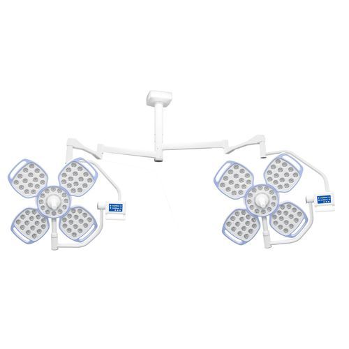Lámpara cialítica de techo - Geeta600C + 600C - Jiangsu Fuyou Medical - LED / 2 brazos / 95