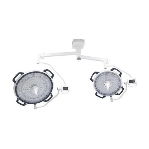 Lámpara cialítica de techo - Woosn800+900 - Jiangsu Fuyou Medical - LED / para quirófano / 2 brazos