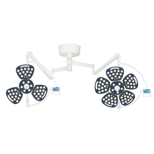 Lámpara cialítica de techo - FY-5+3A - Jiangsu Fuyou Medical - LED / para quirófano / 2 brazos