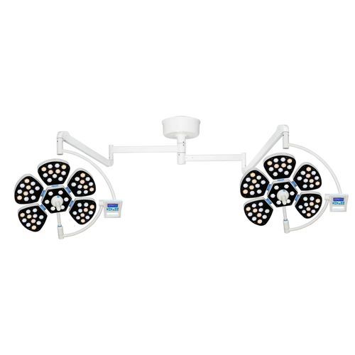 Lámpara cialítica de techo - FY-5+5B - Jiangsu Fuyou Medical - LED / para quirófano / 2 brazos