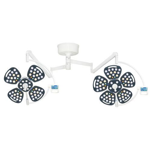 Lámpara cialítica de techo - FY-4+5A - Jiangsu Fuyou Medical - LED / para quirófano / 2 brazos