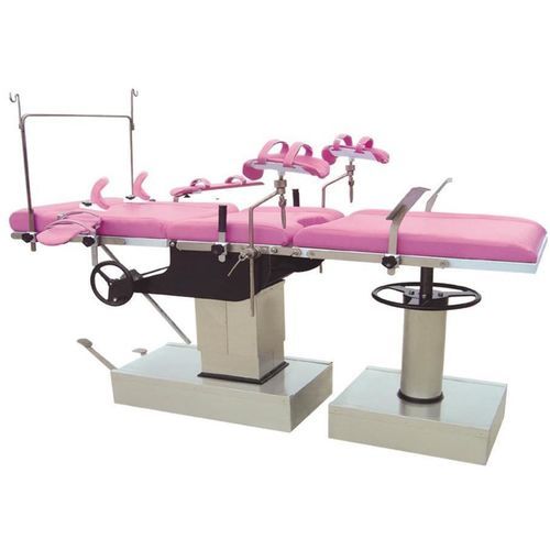 Mesa de operaciones para ginecología - FY-V02-3 - Jiangsu Fuyou Medical - hidráulica / elevadora / con reposapiernas