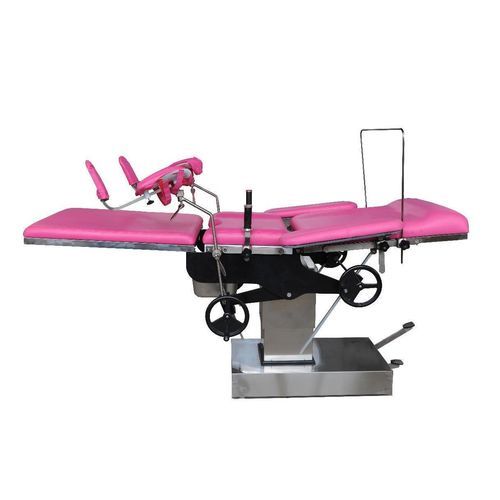 Mesa de operaciones para ginecología - FY-V02-2 - Jiangsu Fuyou Medical - hidráulica / elevadora / con reposapiernas