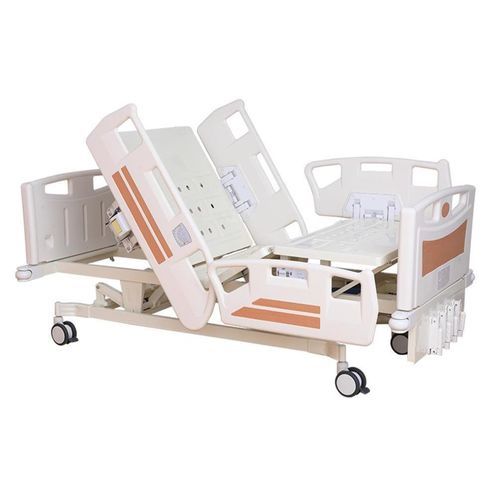 Cama de hospital - FY-B01-III-501 - Jiangsu Fuyou Medical - manual / de altura regulable / con ruedas