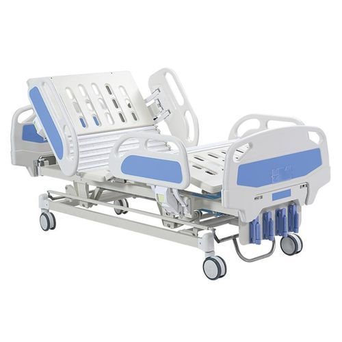 Cama de hospital - FY-B01-III-502 - Jiangsu Fuyou Medical - manual / de altura regulable / con ruedas