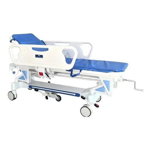 Carro camilla para traslado de pacientes - FY-MJPD-1 - Jiangsu Fuyou Medical - eléctrico / de altura variable / con respaldo regulable