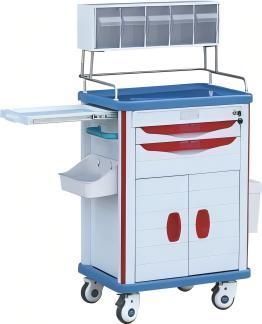 Carro de anestesia - FY-AT005 / 005 H - Jiangsu Fuyou Medical - de medicamentos / de almacenamiento / de plástico