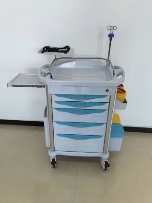 Carro de emergencia - FY-ET750 - Jiangsu Fuyou Medical - de hospital / de dispensación de medicamentos / de acero inoxidable