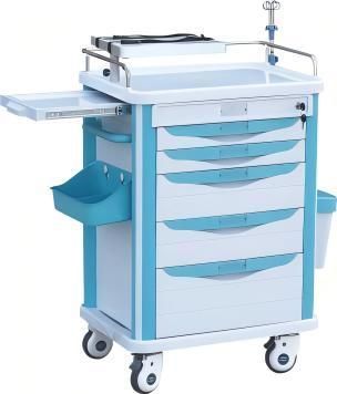 Carro de emergencia - FY-ET009 - Jiangsu Fuyou Medical - de hospital / de medicamentos / de almacenamiento