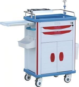 Carro de emergencia - FY-ET008H - Jiangsu Fuyou Medical - de hospital / de medicamentos / de almacenamiento