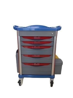 Carro de emergencia - FY-MT 750-B - Shanghai Fepdon Medical Equipment Co., Ltd. - de hospital / de medicamentos / de dispensación de medicamentos