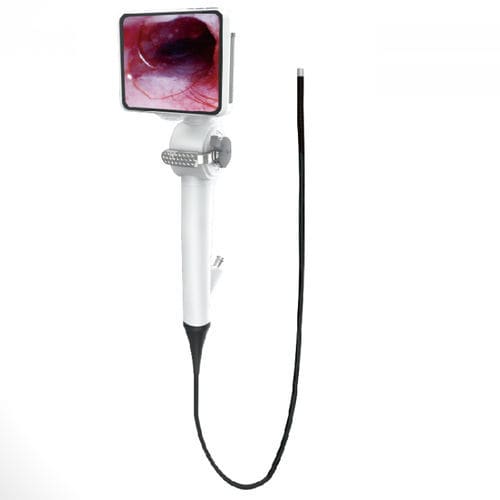 Broncoscopio veterinario vídeo - OneVet - The One Medical (Taiwan) - con canal operador / con monitor de vídeo integrado