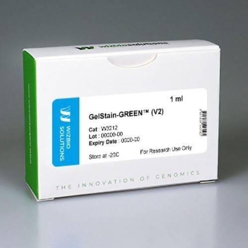 Reactivo solución de coloración - GelStain-GREEN™  - Wizbiosolutions Inc. - para la investigación / de ácidos nucleicos
