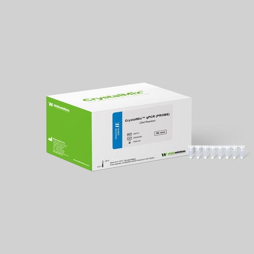 Kit de reactivos para PCR en tiempo real - CrystalMix®  - Wizbiosolutions Inc. - polimerasa Taq / para la investigación / de diagnóstico