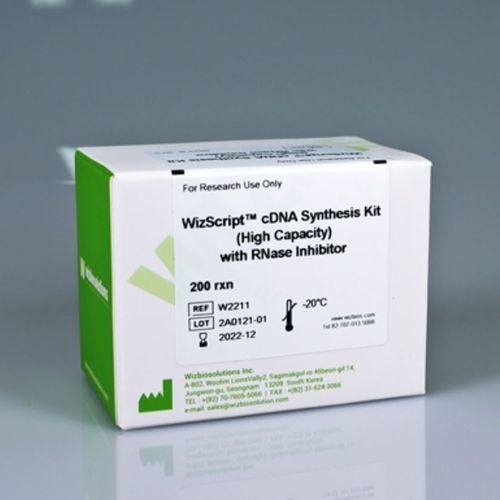 Kit de reactivos para síntesis de ADNc - WizScript™  - Wizbiosolutions Inc. - antígeno recombinante / para RT-PCR / para análisis de ARN