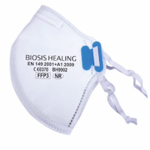 Mascarilla de protección FFP3 - BH-YTD-15.5×10.5 No.6 - Beijing Biosis Healing Biological Technology - de tejido / con filtro / semimáscara