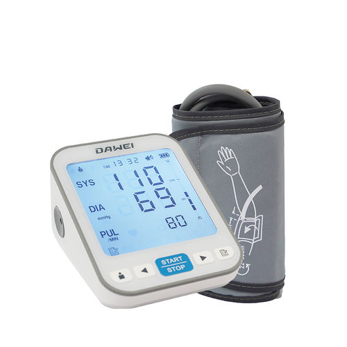 Tensiómetro electrónico automática - FS59AA - Dawei Medical - oscilométrica / con manguito para adulto / inteligente