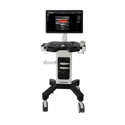 Ecógrafo veterinario con soporte - F6i-VET - Dawei Medical - multifuncional / para animales pequeños / pantalla táctil