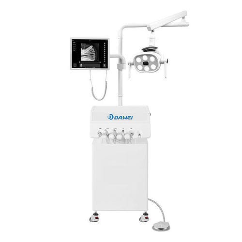 Unidad dental móvil - ADP-200 - Dawei Medical - con monitor / con cámara intraoral / con generador de radiografía