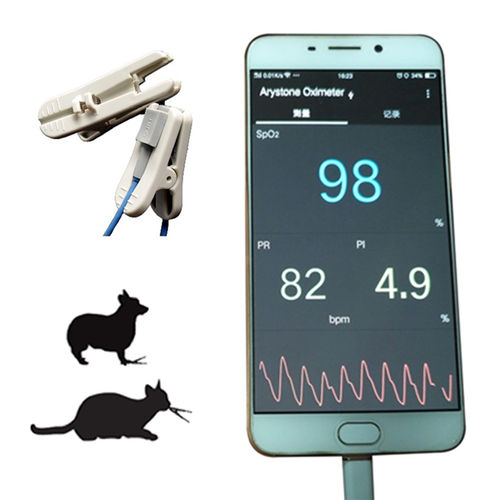 Pulsioxímetro portátil de mano - M400V   - Shenzhen Raysintone Technology Co.,Ltd - médico / veterinario / USB