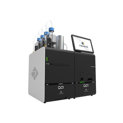 Armario para isótopos radioactivos - QC1 - Trasis - automatizado / 1 módulo