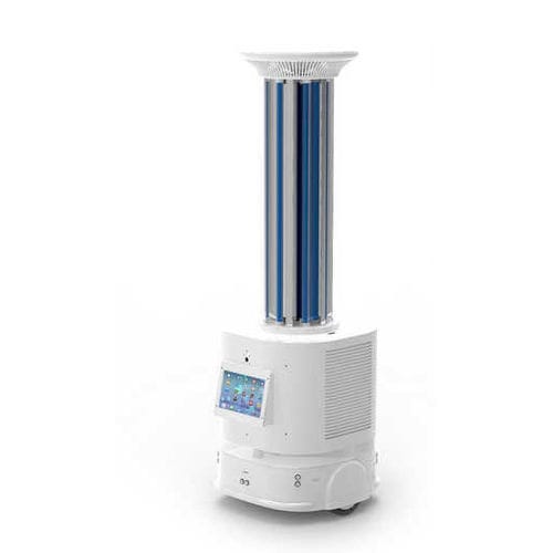 Robot de desinfección para hospital - M2-W1 - Hangzhou Amy Robot Co.,Ltd. - para laboratorio / UV / UVC