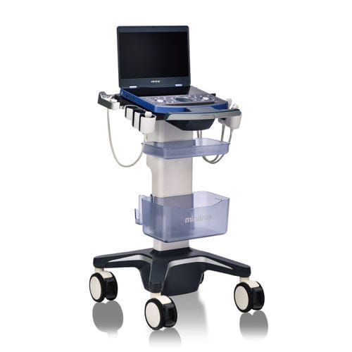 Ecógrafo veterinario portátil - Vetus E7 - Shenzhen Mindray Animal Medical Technology Co., Ltd. - multifuncional / para cánidos / blanco y negro