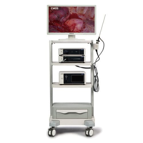 Laparoscopio veterinario vídeo - Vetina CS3 - Shenzhen Mindray Animal Medical Technology Co., Ltd. - con canal operador