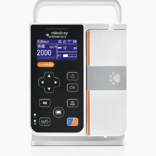 Bomba de infusión 1 vía - AniFM I1 - Shenzhen Mindray Animal Medical Technology Co., Ltd. - veterinaria / para animales / portátil