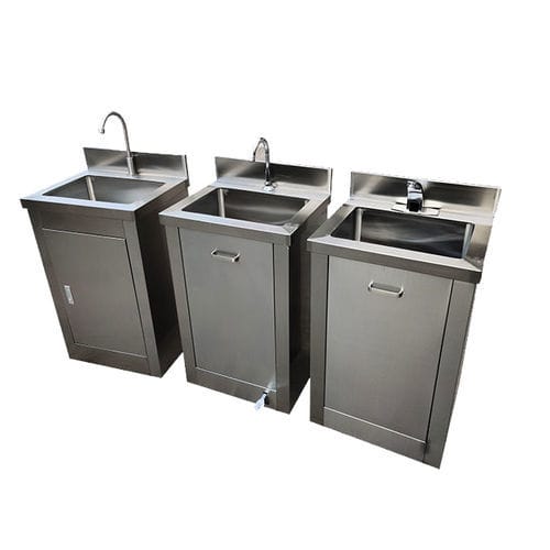 Fregadero médico - Airkey Envirotech Co., Ltd. - 1 estación / 2 estaciones / de pared