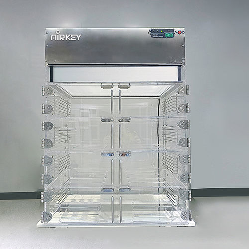 Cabina para sala blanca - Airkey Envirotech Co., Ltd. - con ruedas / HEPA / de flujo laminar