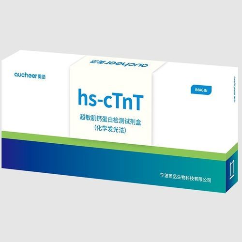 Kit de reactivos de troponina cardíaca T - AUCHEER BIOTECHNOLOGY - en solución / quimioluminiscencia