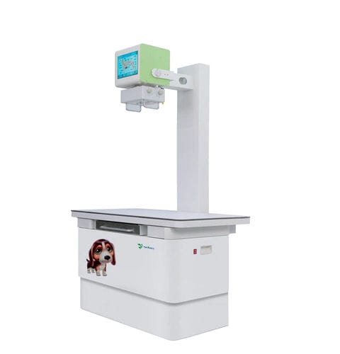 Sistema de radiografía veterinaria digital - YSDR-VET050-B - Fatali Medical - con mesa