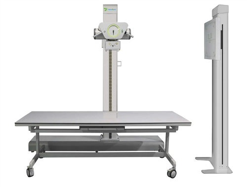 Sistema de radiografía analógico - FTLDR500-B2 - Fatali Medical - para radiografía polivalente / con mesa móvil / con Bucky en el suelo