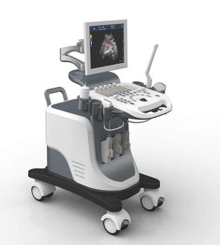 Ecógrafo con soporte - FTL-UTS2600 - Fatali Medical - para ecografía ginecológica y obstétrica / para ecografías abdominales y pélvicas / para ecografía cardiovascular