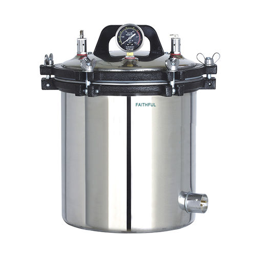 Esterilizador médico de laboratorio - FSF series - Huanghua Faithful Instrument Co., Ltd. - de vapor / portátil / de acero inoxidable