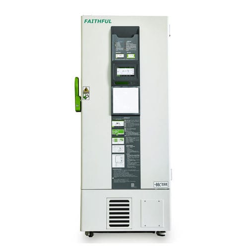 Congelador de laboratorio - FSF-86V588 - Huanghua Faithful Instrument Co., Ltd. - para almacenamiento de muestras / de tipo armario / con 1 puerta