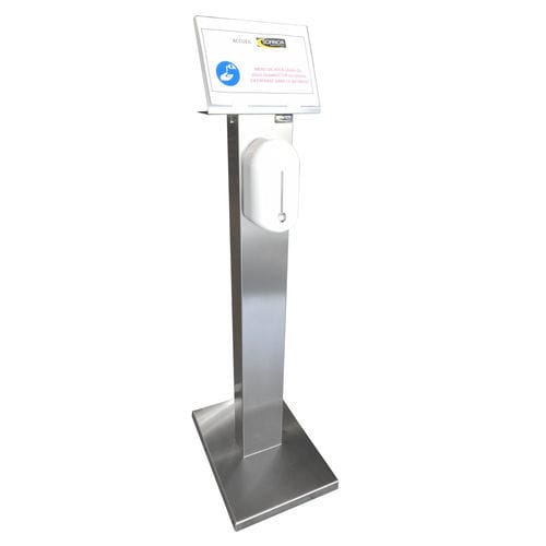 Dispensador de jabón - LMDG - SOFINOR - de gel desinfectante / de acero inoxidable / automático