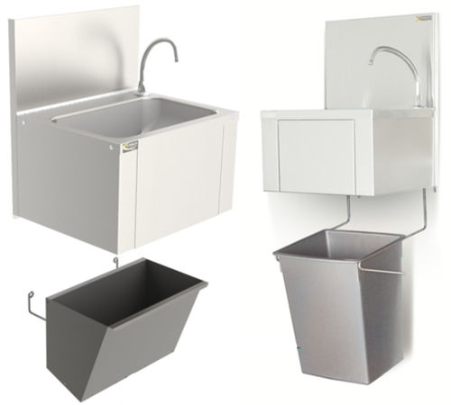 Papelera de acero inoxidable - LMPB - SOFINOR - de polipropileno