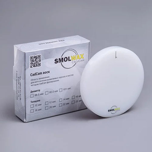 Material dental cera - 098112 - TM SmolWax - para restauración dental / CAD CAM / de fundición