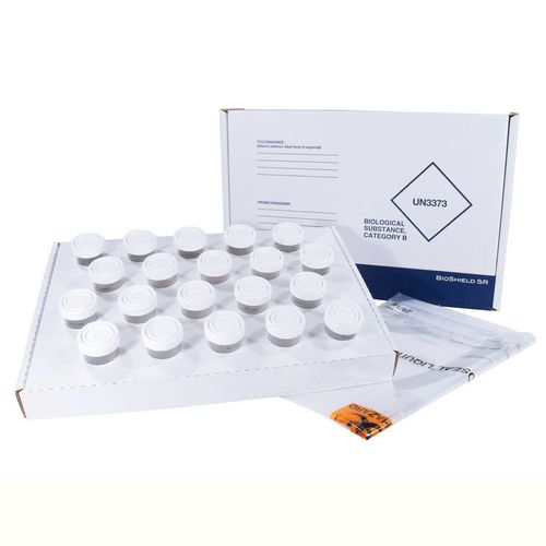 Recipiente para muestras para transporte - BioShield - DGP Intelsius GmbH - para muestras biológicas / de un solo uso / hermético