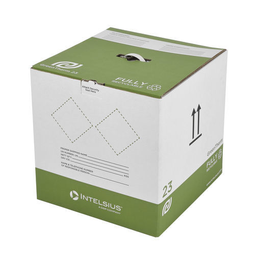 Caja de embalaje para productos termosensibles - GreenTherm - DGP Intelsius GmbH - para muestras biológicas / para productos farmacéuticos / de papel