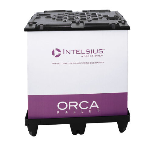 Caja de embalaje para productos farmacéuticos - ORCA Pallet 100L - DGP Intelsius GmbH - para productos biológicos / de transporte / reutilizable