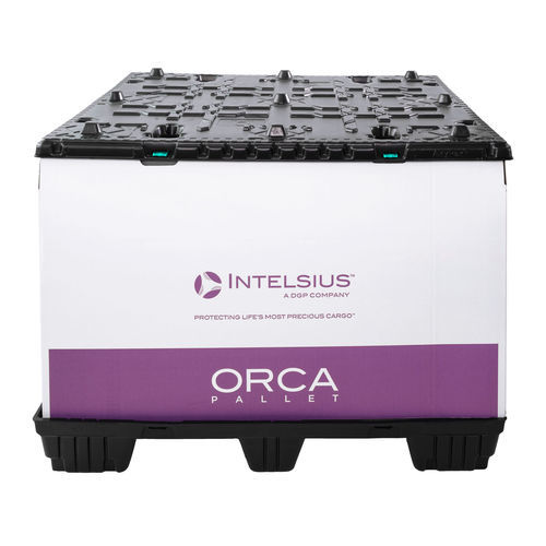 Caja de embalaje para productos termosensibles - ORCA Pallet 345L - DGP Intelsius GmbH - para productos farmacéuticos / de transporte / de vacío