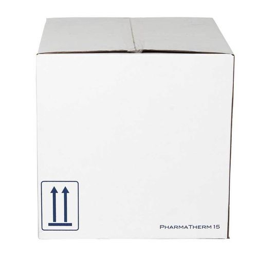 Caja de embalaje para productos farmacéuticos - PharmaTherm 15 - DGP Intelsius GmbH - de papel / con temperatura regulable