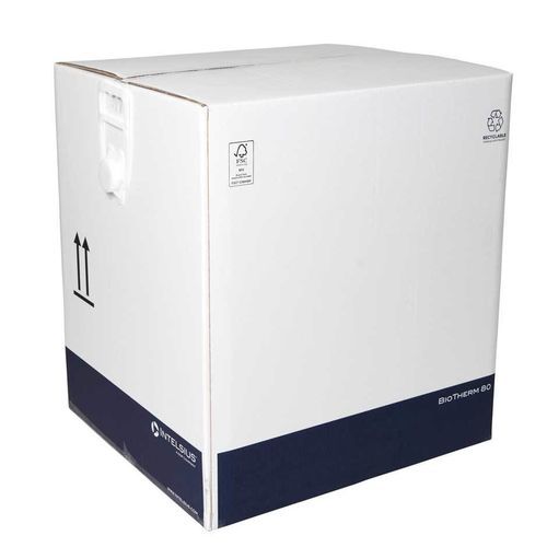 Caja de embalaje para productos farmacéuticos - BioTherm 80 DI - DGP Intelsius GmbH - para muestras biológicas / de transporte / de papel