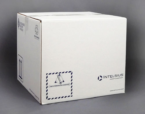 Caja de embalaje para productos farmacéuticos - PHARMATHERM 10P - DGP Intelsius GmbH - para muestras biológicas / de transporte / para productos termosensibles