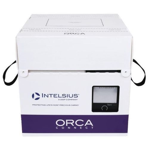 Caja de embalaje para productos farmacéuticos - ORCA Connect Vision - DGP Intelsius GmbH - para muestras biológicas / de transporte / para productos termosensibles