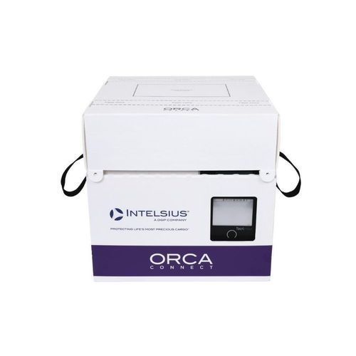 Caja de embalaje para productos farmacéuticos - ORCA Connect Vision 23 L - DGP Intelsius GmbH - para productos biológicos / para muestras biológicas / de transporte