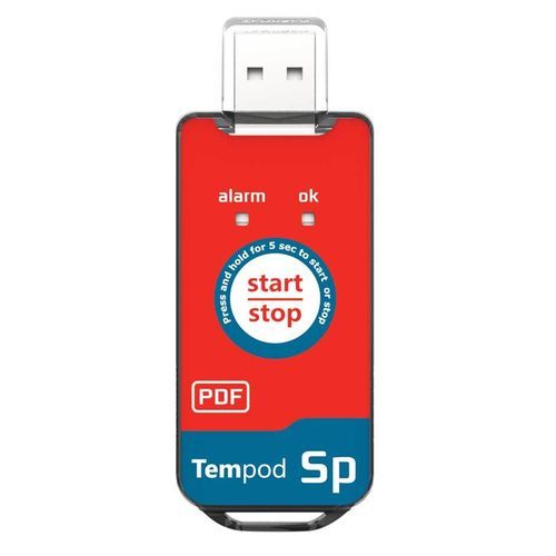 Registrador de datos de temperatura - Tempod SP - DGP Intelsius GmbH - para cadena de frío / para productos termosensibles / para almacenamiento